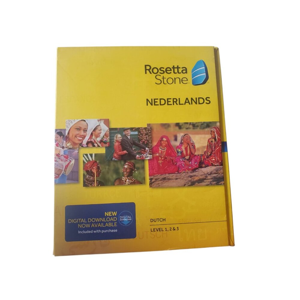 Rosetta Stone Nederlands (Dutch Level 1, 2, & 3 ) Language Learning Program